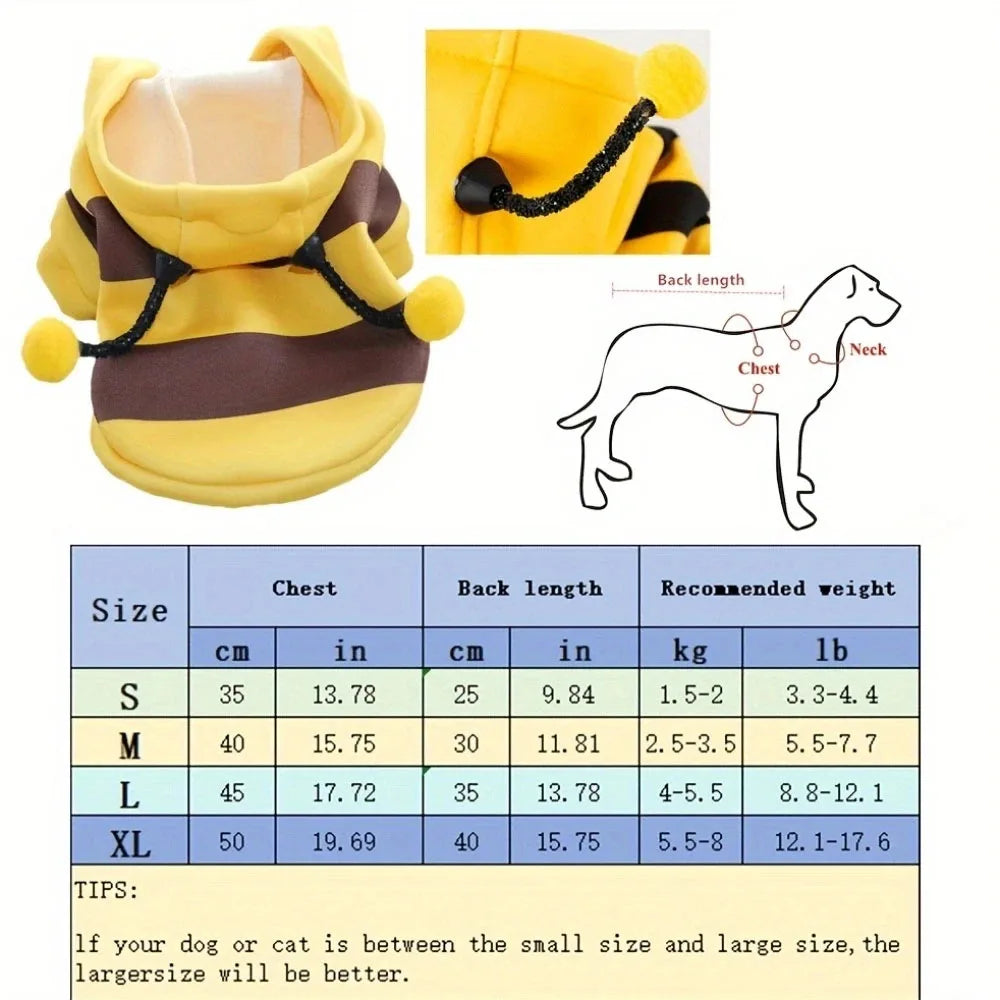 Pet Puppy Coat Apparel Outfit Dog Halloween Hoodies Winter Cat Cosplay Costume Holiday Outfit for Small Medium Dogs & Cats ﻿