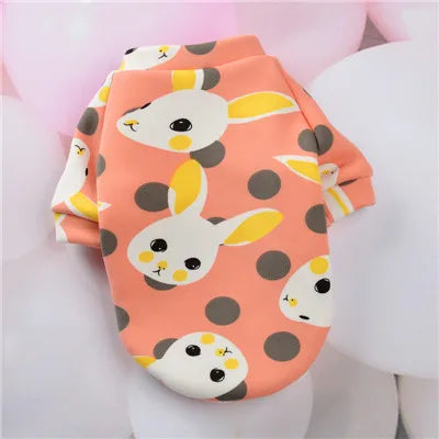 Cartoon Pet Clothes Suit Hoodies Coat for Small Dogs Dachshund York Puppy Cat Sweatshirt Pullover Jacket Pet Costumes Winter XL
