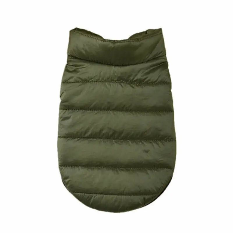 Pet Dog Padded Vest Jacket Warm Clothes Puppy Pet Clothes Winter Sleeveless Coat Clothing For Dogs Costume Vest Apparel