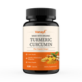 Turmeric Curcumin Capsules - with Black Pepper 95% Curcumin Complex - for Joint, Digestive & Immune Support Supplement