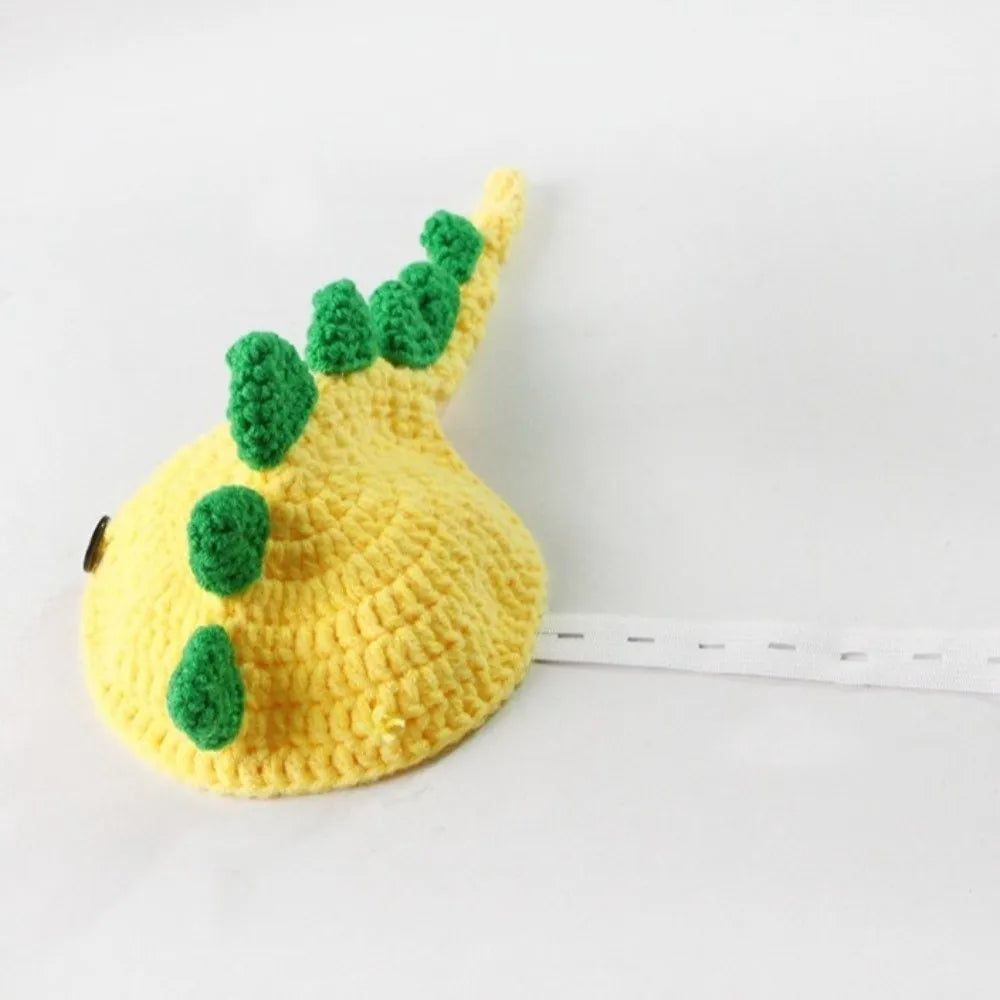 Pet Apparel Cartoon Turtle Knitted Sweater Dinosaur Warm Turtle Costume Adjustable Pet Tortoise Clothes Halloween Party