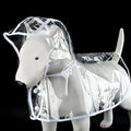 Pet Raincoat Transparent Dog Raincoat Waterproof and Windproof Pet Clothing Large Dog Pet Dog Dog Costume