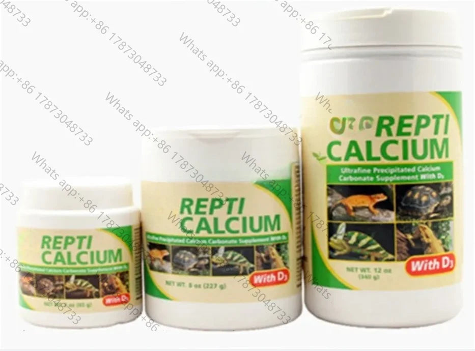 REPTI CALCIUM Reptile calcium powder Phosphate-free calcium powder Climbing pet supplies Good quality
