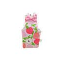 Pet Bird Apron Adjustable Pet Parrot Diaper Breathable Fruit Pattern Bird Nappy with Bowtie Soft Fabric Bird Vest Training
