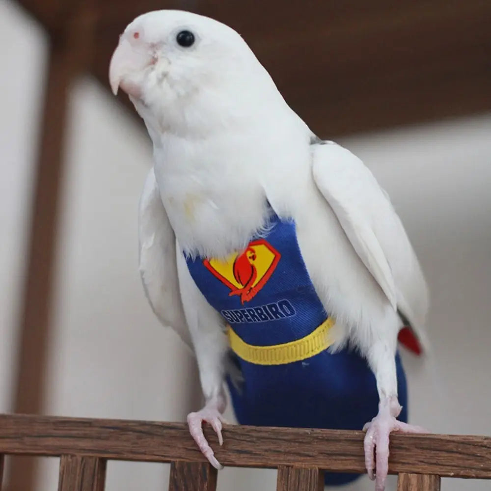 Adjustable For Parakeet Cockatiel Pigeons Pet Accessories Birds Clothes Parrot Diaper Parrot Urine Pants Birds Flight Suit