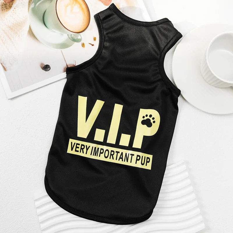 Pet Dog Clothes For Small Medium Dogs Cats Spring Summer Cool Interesting Outward Clothing Shirt For Puppy Chihuahua Yorkie Vest