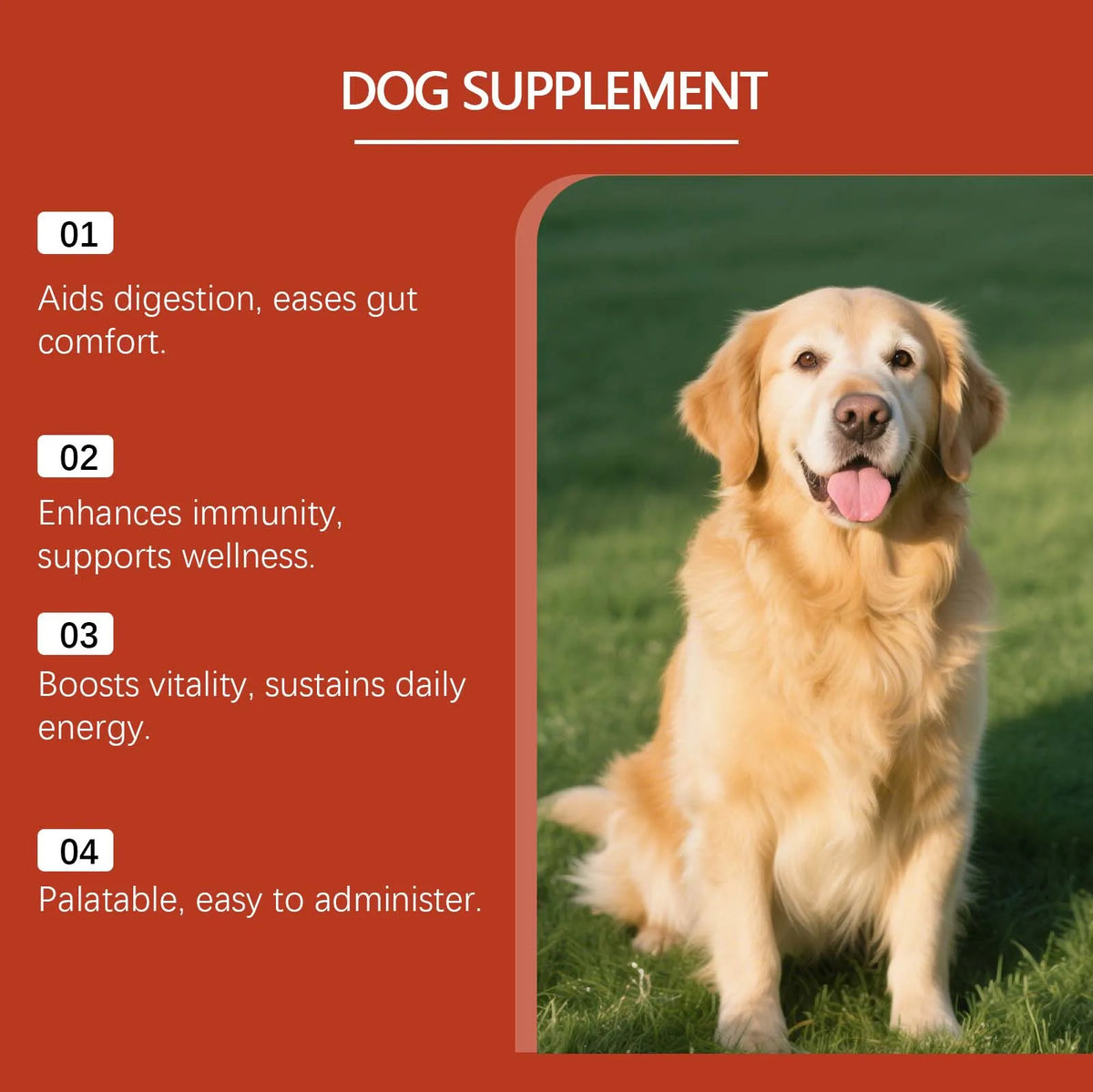 100G 1/2/3PCS Dog Probiotic Soft Granules For Gut Health-Gentle Nourishment Promotes Smooth Digestion Boost Absorption Supports