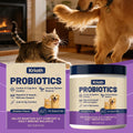 200g Probiotics Powder For Dogs Cats Digestive Supplement For Gut Health Chicken Flavour For Daily Well-Ness Routine