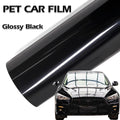 Glossy Black Car Vinyl Wrap Film Personalization Waterproof PVC Car Decoration PET Decal Motorcycle Auto Body Protective Film