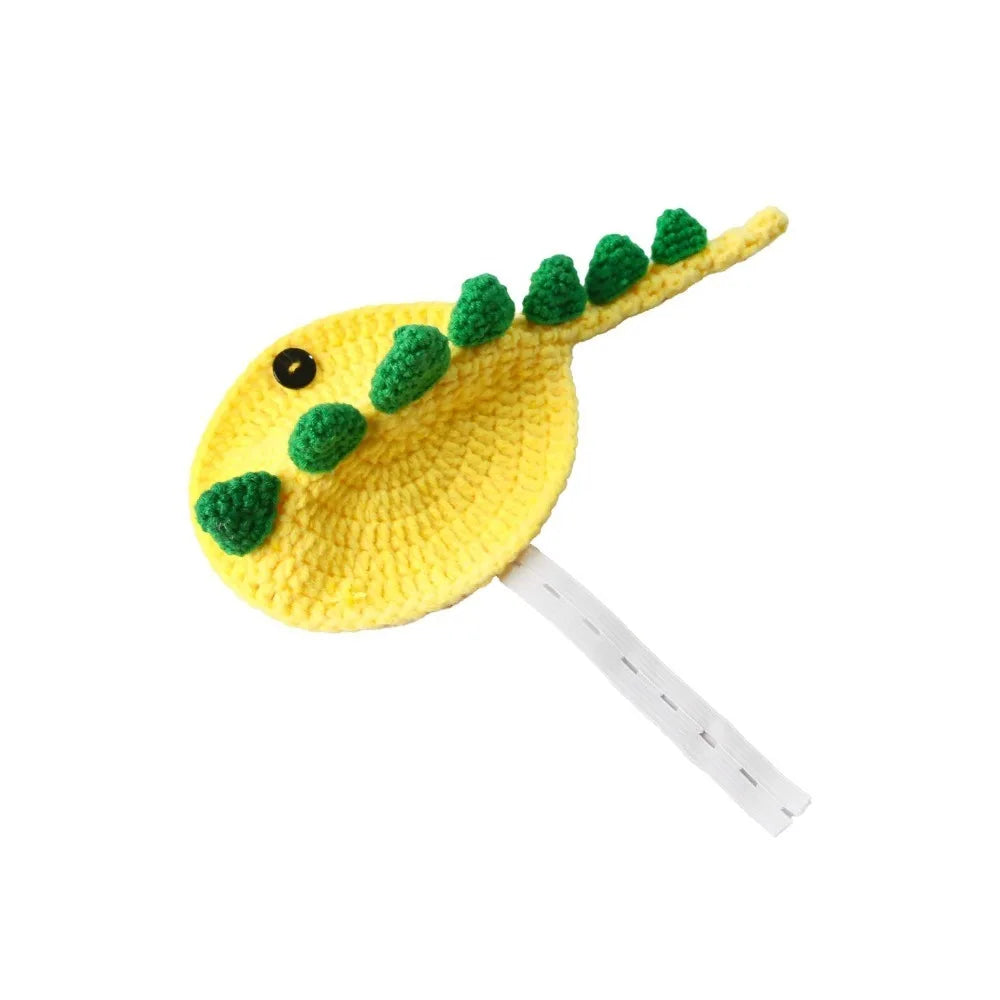 Pet Apparel Cartoon Turtle Knitted Sweater Dinosaur Warm Turtle Costume Adjustable Pet Tortoise Clothes Halloween Party