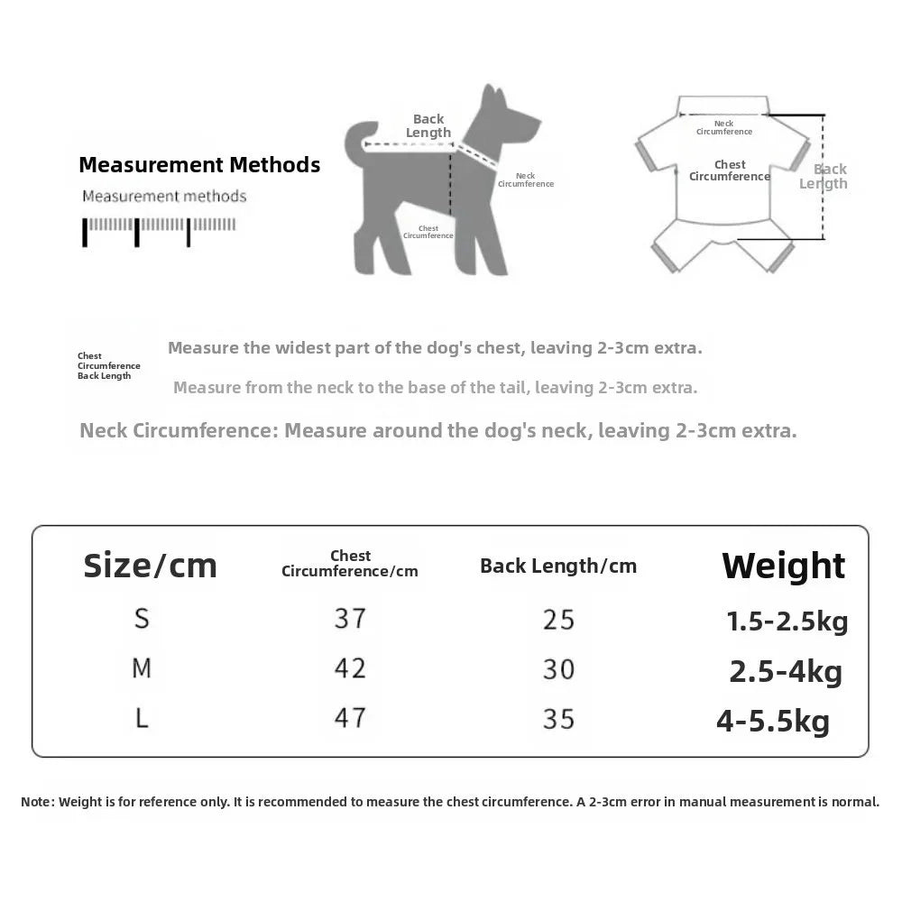 Pet Apparel Cute Dog Jumpsuit Towable Cartoon Puppy Outfit Breathable Comfortable Pet Strap Pants Pet Supplies
