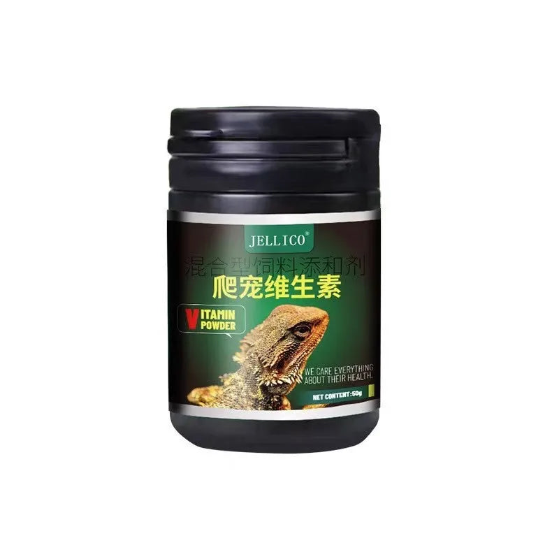 Crawling Pet Vitamin D3 Calcium Powder For Amphibian Reptiles Turtle Pet Frog Chameleon Promoting Calcium Absorbing & Supplement