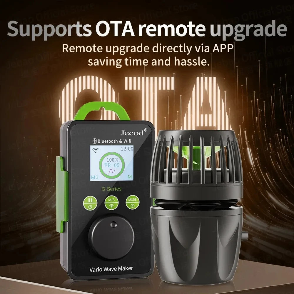Jebao GMP-10/30/40 Wavemaker Pump WiFi Bluetooth APP Control 8 Modes Quiet 110V Reef Aquarium Powerhead