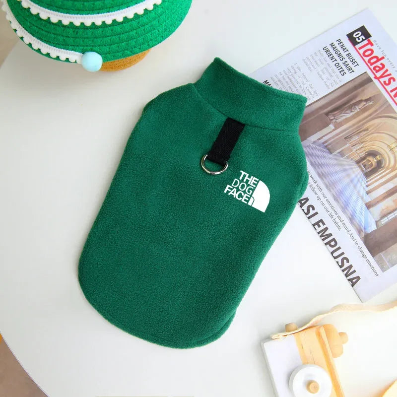 Pet Dog Clothes,Polar Fleece Warm Dog Vest,Fashion Comfortable and Breathable Dog Cothes,Clothes for Small and Medium-sized Dogs